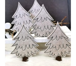 Stickserie ITH - Tannenwald - Stecker & Deko